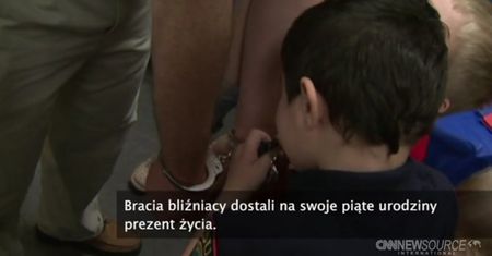 Wzruszająca niespodzianka dla bliźniaków