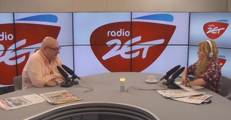 Olejnik rzuca w Kamińskiego długopisem na antenie
