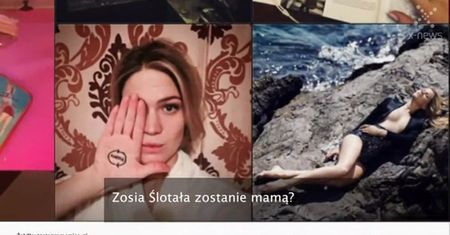 Zosia Ślotała będzie mamą?