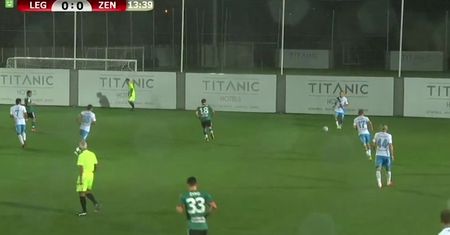 Gole z meczu Legia - Zenit