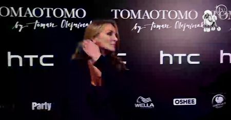 "Żona Hollywood" zablokowała wejście na ściankę
