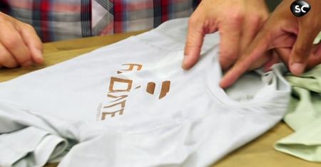 Patent na gadżeżet - Koszulka reagująca na temperaturę