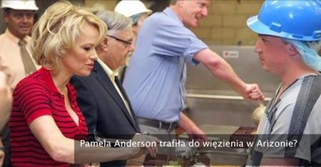 Pamela Anderson odwiedziła więzienie
