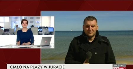 Morze wyrzuciło na brzeg ciało kobiety