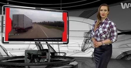 #dziejesiewmoto: pod prąd na autostradzie