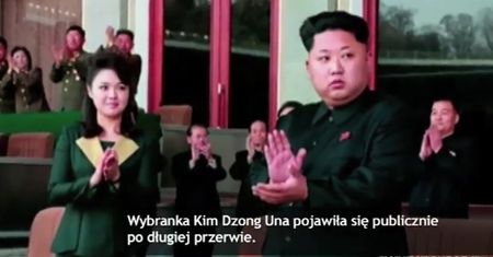 Żona Kim Dzong Una pojawiła się publicznie