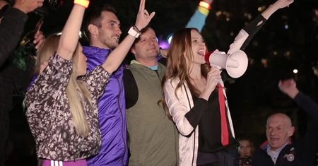 Kasia Burzyńska: to bieg ludzi super optymistycznych