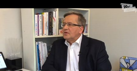 Komorowski: zaznałem biedy. Mieszkaliśmy w baraku