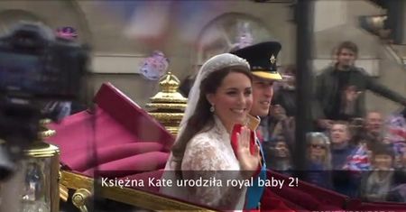 Księżna Kate urodziła!