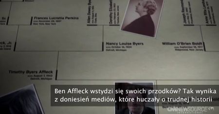 Ben Affleck przeprosił za członka swojej rodziny