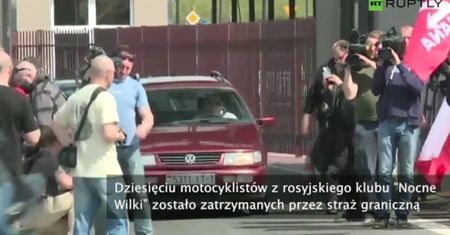 Motocykliści zatrzymani na granicy