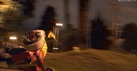 Drifting dziecięcymi rowerkami