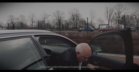 Korwin-Mikke w nowym spocie: zagonię Kopacz do roboty