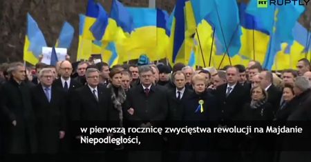 Kilka tysięcy osób przeszło ulicami Kijowa