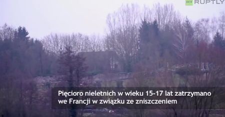 Profanatorzy cmentarza we Francji zatrzymani