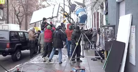 Na planie serialu "Krew z krwi"