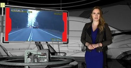 #dziejesiewmoto: na trzeciego przed radiowozem