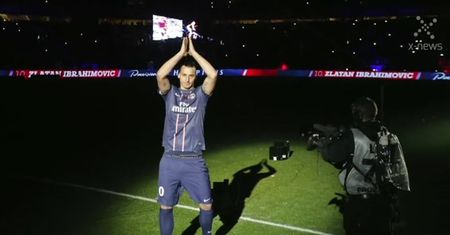 Zlatan strzela w stylu karate
