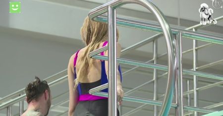 Ola Ciupa trenuje do "Celebrity Splash"