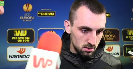 Michał Kucharczyk rozdrażniony po meczu z Ajaksem