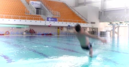 Nagranie zza kulis Celebrity Splash. Tak jutro będą skakać gwiazdy