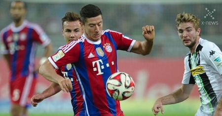 Lewandowski podziwiał zaćmienie słońca