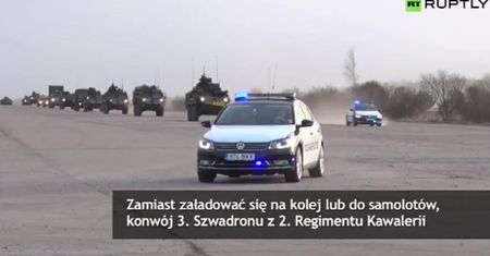 Konwoje USA przejadą przez Polskę
