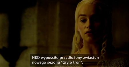 Nowy trailer "Gry o tron"