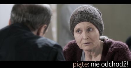 Grażyna Szapołowska o filmie "Piąte: Nie odchodź"