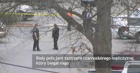 Policjant zastrzelił nagiego mężczyznę