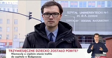 Trzymiesięczny Piotruś został pobity