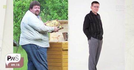 Pan Andrzej schudł aż 130 kg!
