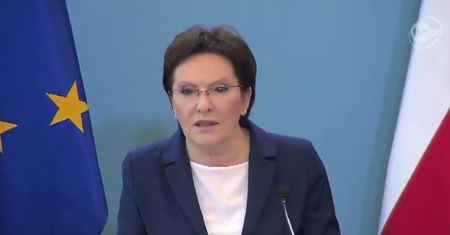 Kondolencje Ewy Kopacz dla ofiar katastrofy