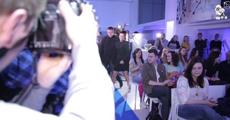 Lewandowska na konferencji Gillette