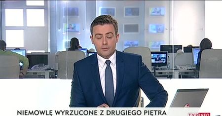 Noworodek wyrzucony przez okno