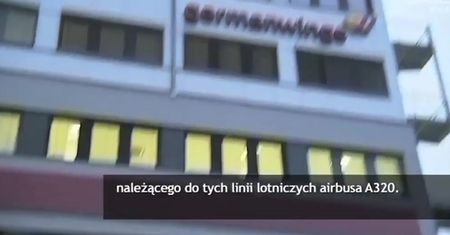 Kwiaty przed siedzibą Germanwings