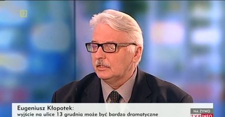 Marsz 13 grudnia "może mieć dramatyczne konsekwencje"