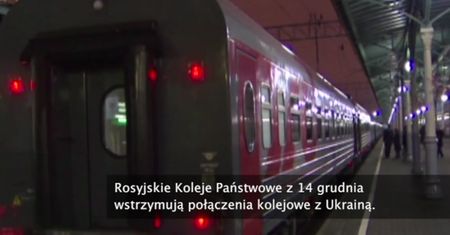 Rosja zamyka połączenia kolejowe z Ukrainą