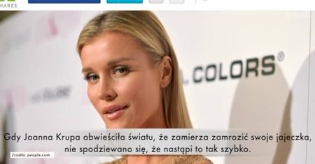Krupa zamraża jajeczka