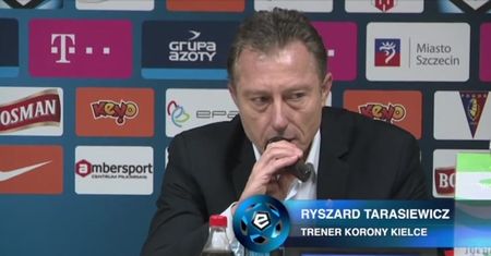 Piłkarze Korony po porażce w Szczecinie
