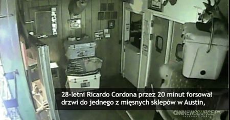Włamał się do sklepu i zasnął