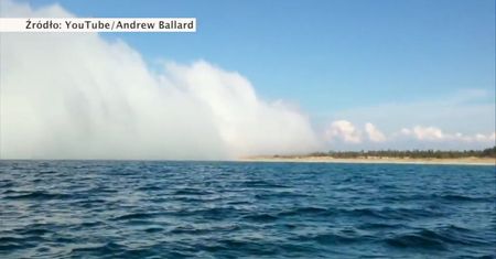 Niezwykłe zjawisko na jeziorze Michigan