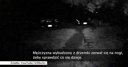 Niedźwiedź zajrzał do domu śpiącego mężczyzny