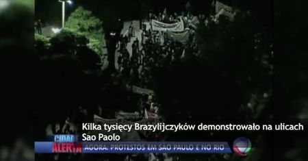 W Sao Paolo protesty przeciwko MŚ