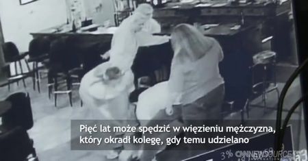 Zabrał portfel nieprzytomnemu koledze