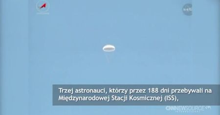 Statek kosmiczny Sojuz powrócił na Ziemię