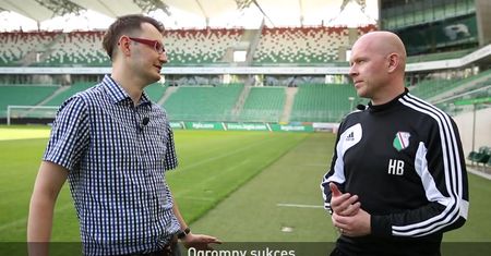 Liznął wielkiej piłki! Berg dla WP.PL