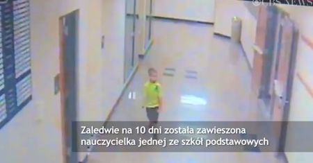 Nauczycielka znęcała się nad uczniem