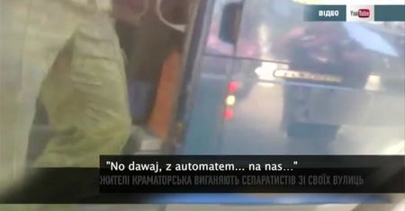 Kobiety z Kramatorska przegoniły separatystów