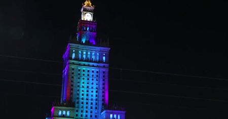 Kolorowy Pałac Kultury i Nauki [Linia Miejska]